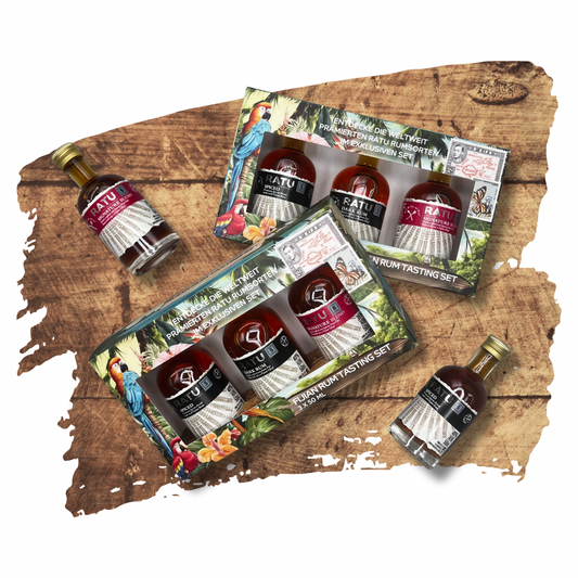 RATU Rum Miniaturen Set 3 x 50 ml