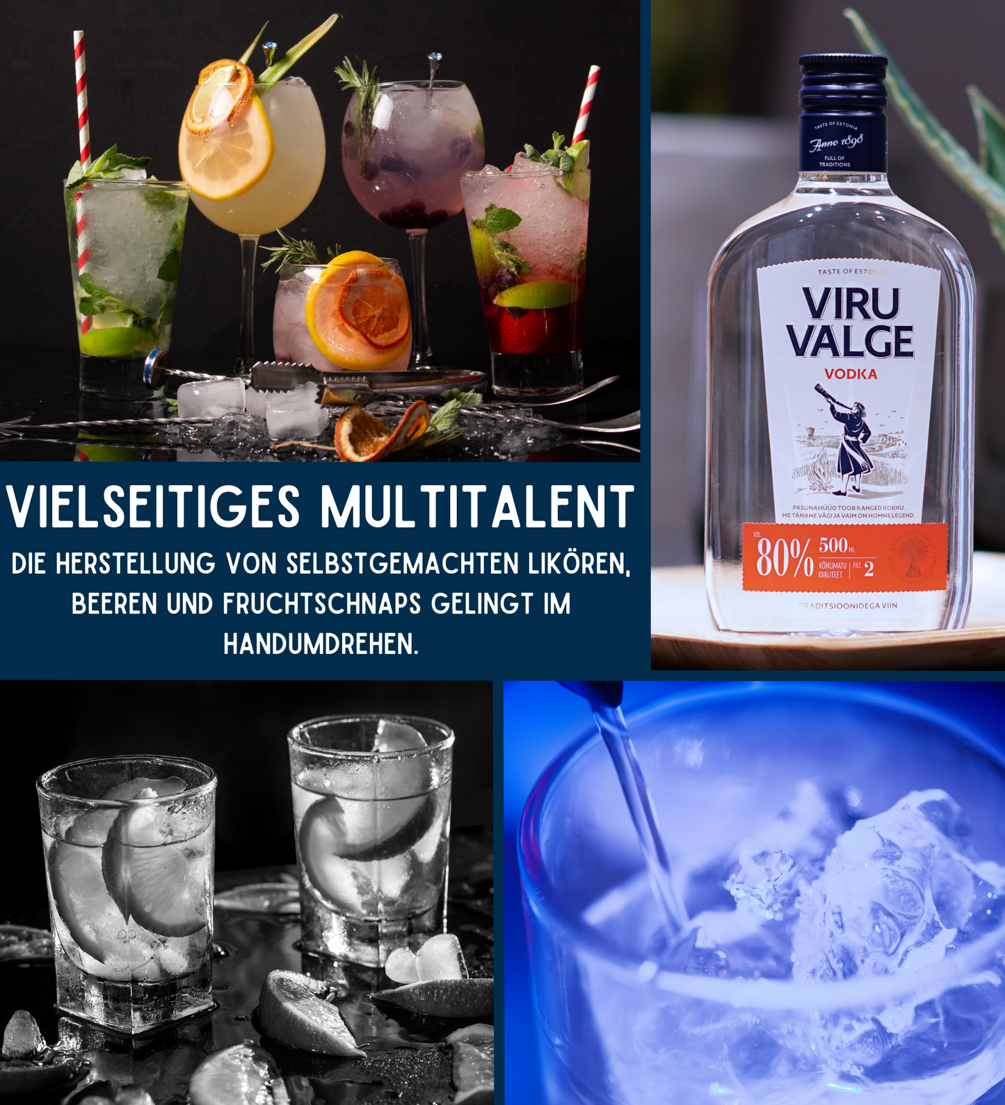 VIRU VALGE Overproof Vodka