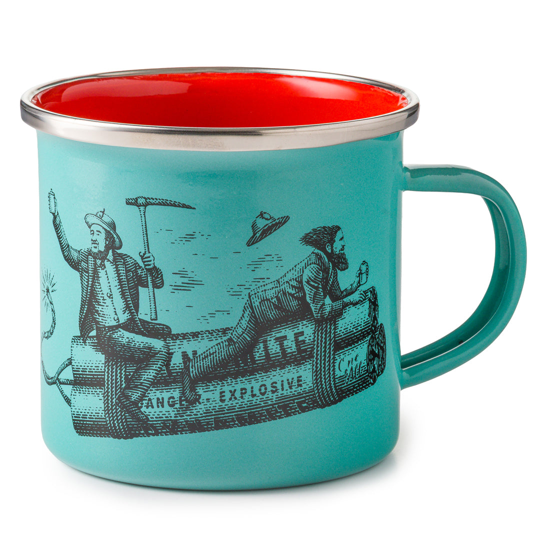 Tinner Bros. Miner Tasse - Big Mug 350 ml (2er Set)
